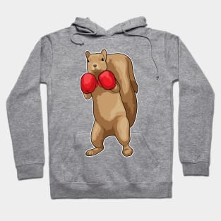 Squirrel Boxer Boxing gloves Hoodie